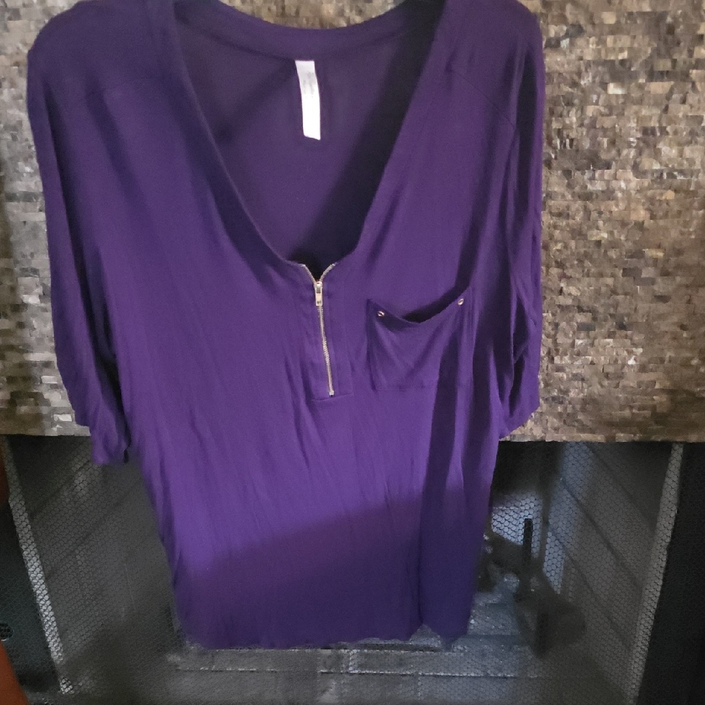 PerSeption Concept Deep Purple Top